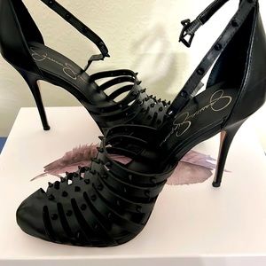 Jessica Simpson heels-9 1/2- black- New